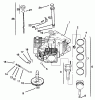 Toro 72104 (267-H) - 267-H Lawn and Garden Tractor, 1996 (6900001-6999999) Ersatzteile CRANKCASE