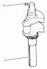 Toro 72104 (267-H) - 267-H Lawn and Garden Tractor, 1996 (6900001-6999999) Ersatzteile CRANKSHAFT
