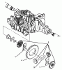 Toro 72104 (267-H) - 267-H Lawn and Garden Tractor, 1996 (6900001-6999999) Ersatzteile DIFFERENTIAL GEAR