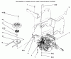 Toro 72104 (267-H) - 267-H Lawn and Garden Tractor, 1996 (6900001-6999999) Ersatzteile HYDRO TRANSAXLE