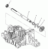 Toro 72085 (267-H) - 267-H Lawn and Garden Tractor, 1997 (7900001-7999999) Listas de piezas de repuesto y dibujos AXLE SHAFT