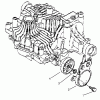 Toro 72085 (267-H) - 267-H Lawn and Garden Tractor, 1997 (7900001-7999999) Listas de piezas de repuesto y dibujos BRAKE