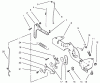 Toro 72085 (267-H) - 267-H Lawn and Garden Tractor, 1997 (7900001-7999999) Listas de piezas de repuesto y dibujos ENGINE CONTROLS