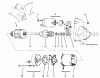 Toro 72085 (267-H) - 267-H Lawn and Garden Tractor, 1997 (7900001-7999999) Listas de piezas de repuesto y dibujos STARTING SYSTEM