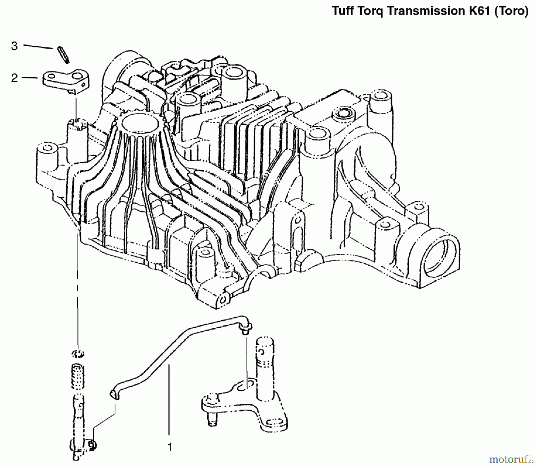  Toro Neu Mowers, Lawn & Garden Tractor Seite 1 72086 (268-H) - Toro 268-H Lawn and Garden Tractor, 1999 (9900001-9999999) BYPASS RETURN