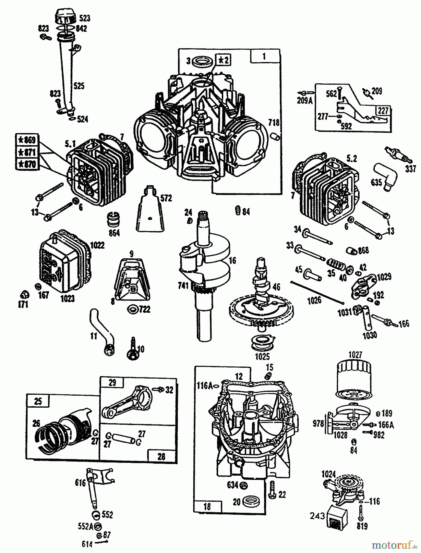  Toro Neu Mowers, Lawn & Garden Tractor Seite 1 72101 (246-H) - Toro 246-H Yard Tractor, 1993 (3900001-3999999) ENGINE TORO POWER PLUS #1