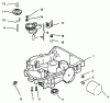 Toro 72102 (269-H) - 269-H Lawn and Garden Tractor, 1996 (6900001-6999999) Ersatzteile OIL PAN/LUBRICATION