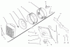 Toro 72116 (270-HE) - 270-HE Lawn and Garden Tractor, 2001 (210000001-210999999) Listas de piezas de repuesto y dibujos AIR INTAKE/FILTRATION-KOHLER CV20S-PS65531 AND PS65532