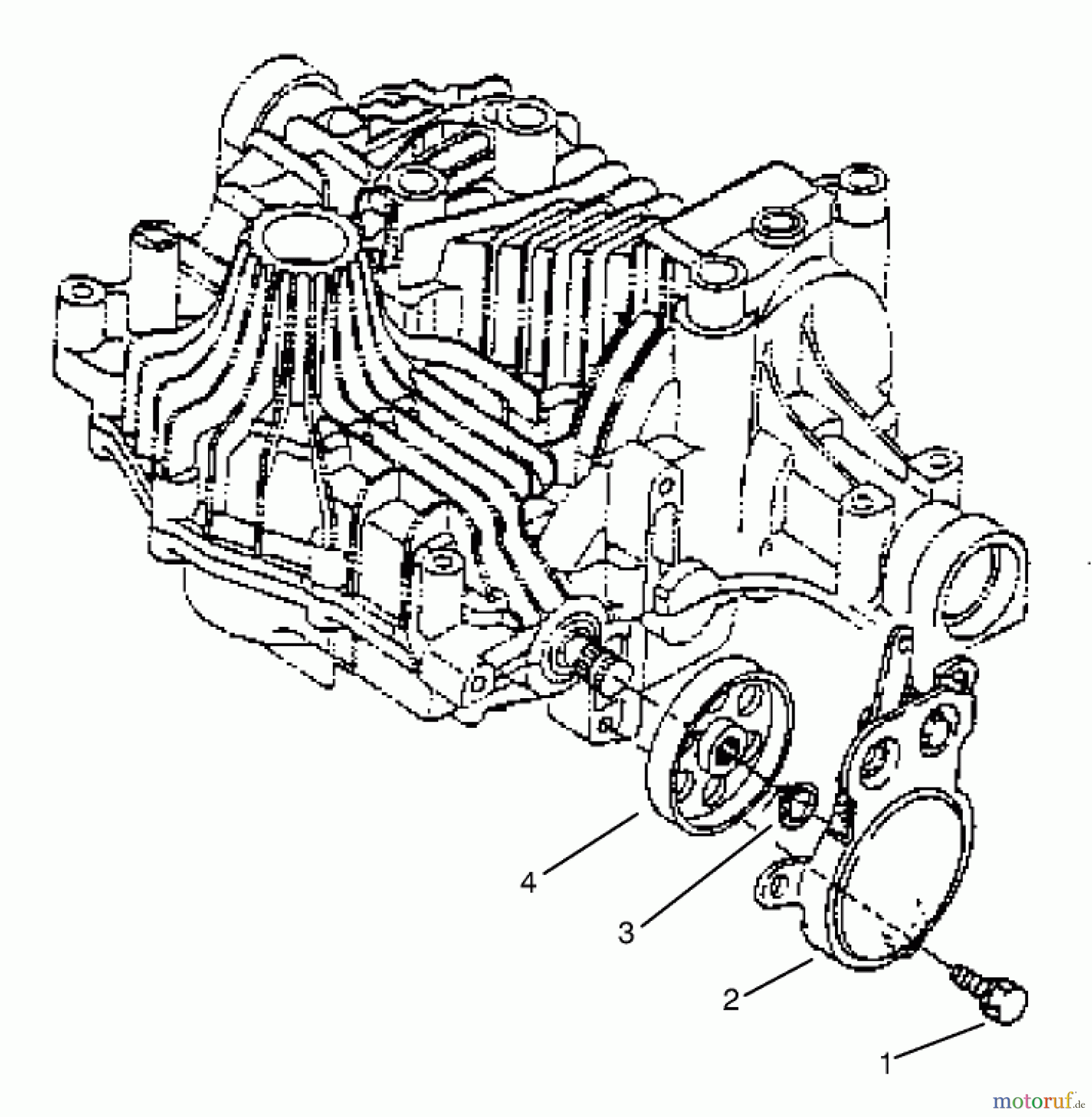  Toro Neu Mowers, Lawn & Garden Tractor Seite 1 72110 (270-H) - Toro 270-H Lawn and Garden Tractor, 1998 (8900001-8900599) BRAKE