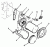 Toro 73440 (416-8) - 416-8 Garden Tractor, 1995 (5900223-5999999) Listas de piezas de repuesto y dibujos OIL FILTER