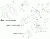 Toro 73423 (416-H) - 416-H Garden Tractor, 1997 (7900001-7999999) Ersatzteile WHEEL ASSEMBLIES