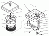 Toro 73501 (520-H) - 520-H Garden Tractor, 1994 (49000001-49999999) Listas de piezas de repuesto y dibujos AIR CLEANER
