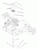 Toro 74570 (170-DH) - 170-DH Lawn Tractor, 2003 (230000001-230999999) Listas de piezas de repuesto y dibujos BRAKE ASSEMBLY TRANSMISSION ASSEMBLY NO. 104-2889
