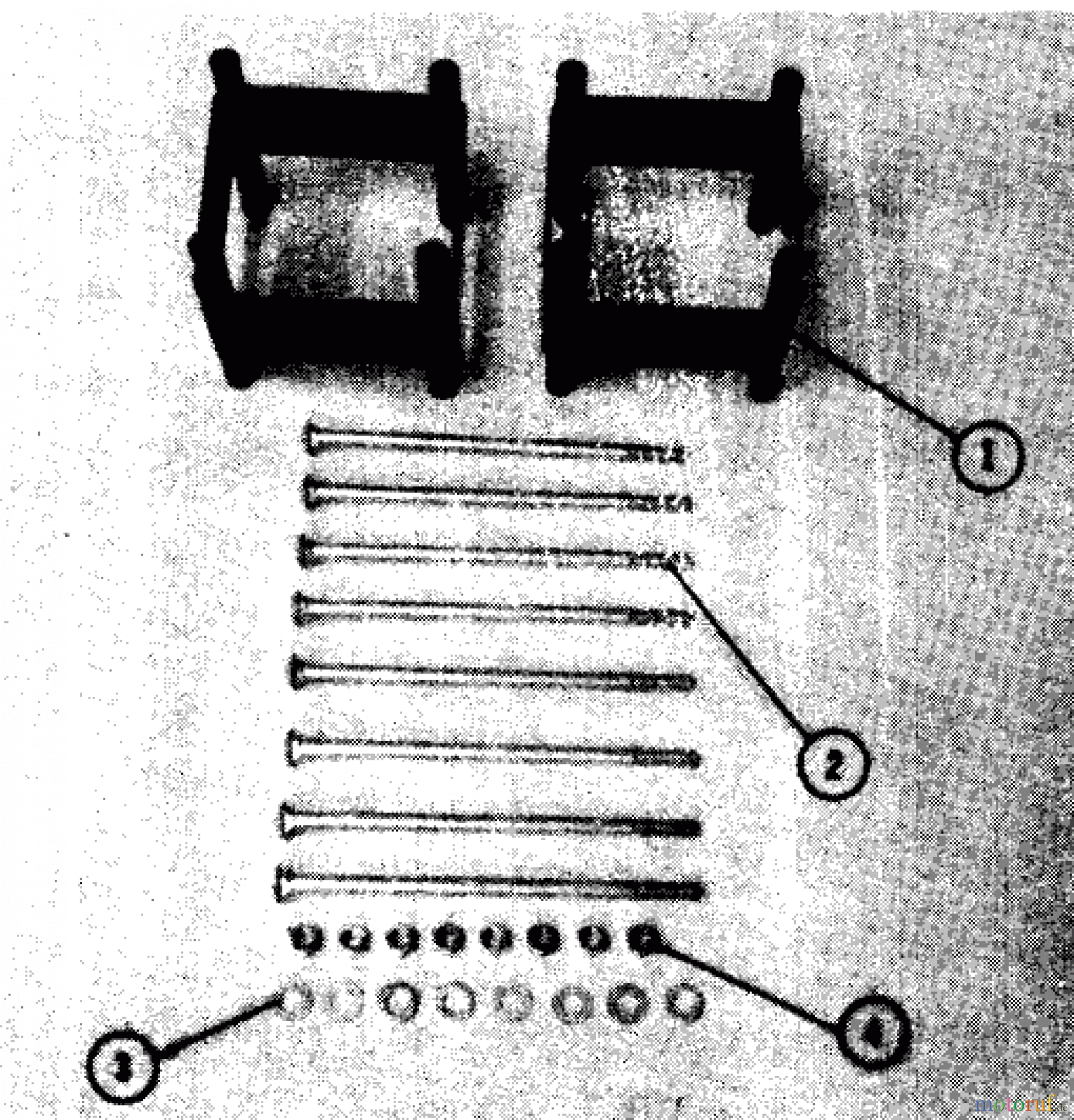 Toro Neu Accessories, Mower 80731 - Toro Dual Wheel Kit, 3/4/500 Garden Tractors DUAL WHEEL KIT MODEL 8-0731 PARTS LIST