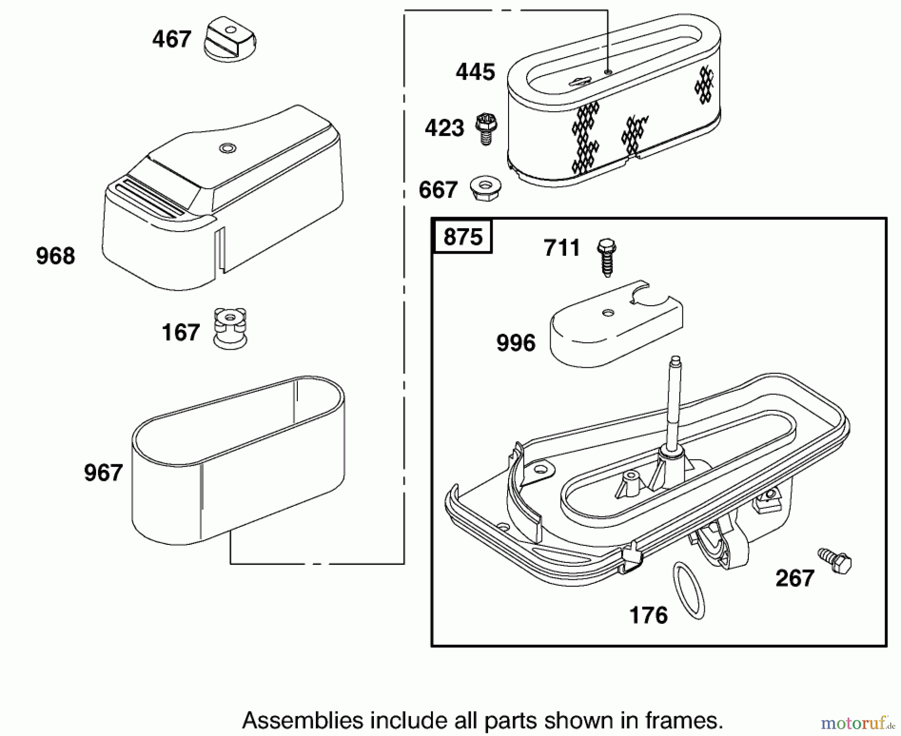  Toro Neu Mowers, Lawn & Garden Tractor Seite 1 77106 (17-44H) - Toro 17-44H Lawn Tractor, 2000 (200000001-200999999) ENGINE BRIGGS & STRATTON MODEL 312777-0128-E1 #7