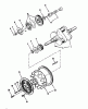 Toro R1-16O804 (316-8) - 316-8 Garden Tractor, 1992 (2000001-2999999) Listas de piezas de repuesto y dibujos CRANKSHAFT, CAMSHAFT, FLYWHEEL POWER PLUS
