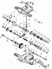 Toro R2-12OE01 (212-H) - 212-H Tractor, 1991 (1000001-1999999) Listas de piezas de repuesto y dibujos PEERLESS TRANSMISSION MODEL NO. 930-020 (212-5)