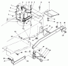 Toro R2-12OE01 (212-H) - 212-H Tractor, 1991 (1000001-1999999) Listas de piezas de repuesto y dibujos SWEEPER P.T.O. ASSEMBLY (212-H)