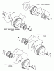 Toro R2-12OE01 (212-H) - 212-H Tractor, 1991 (1000001-1999999) Listas de piezas de repuesto y dibujos WHEEL & TIRE ASSEMBLY