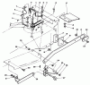 Toro R2-12OE02 (212-H) - 212-H Tractor, 1992 (2000001-2999999) Listas de piezas de repuesto y dibujos SWEEPER P.T.O. ASSEMBLY (212-H)