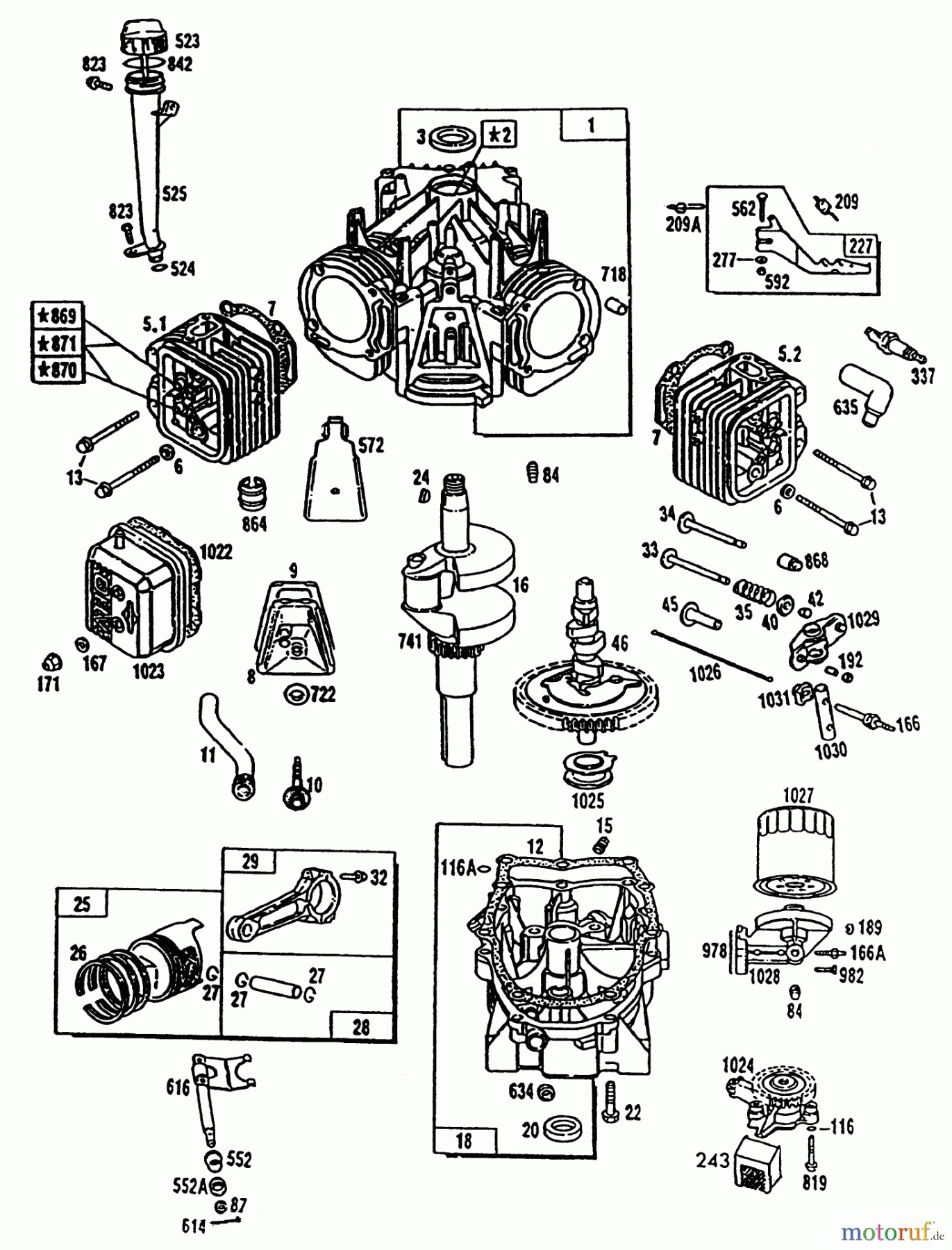  Toro Neu Mowers, Lawn & Garden Tractor Seite 2 R2-16BE01 (246-H) - Toro 246-H Yard Tractor, 1992 (2000001-2999999) ENGINE TORO POWER PLUS #1