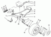 Toro R2-16BE01 (246-H) - 246-H Yard Tractor, 1992 (2000001-2999999) Listas de piezas de repuesto y dibujos FRONT AXLE ASSEMBLY