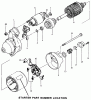 Toro R2-17K502 (227-5) - 227-5 Tractor, 1990 Listas de piezas de repuesto y dibujos ELECTRIC STARTER