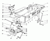 Toro 56123 (8-25) - 8-25 Rear Engine Rider, 1990 (0000001-0999999) Ersatzteile REAR BODY ASSEMBIY
