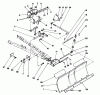 Toro 06-48BS01 - 48" Snow Blade, 1992 (2000001-2999999) Listas de piezas de repuesto y dibujos BLADE ASSEMBLY