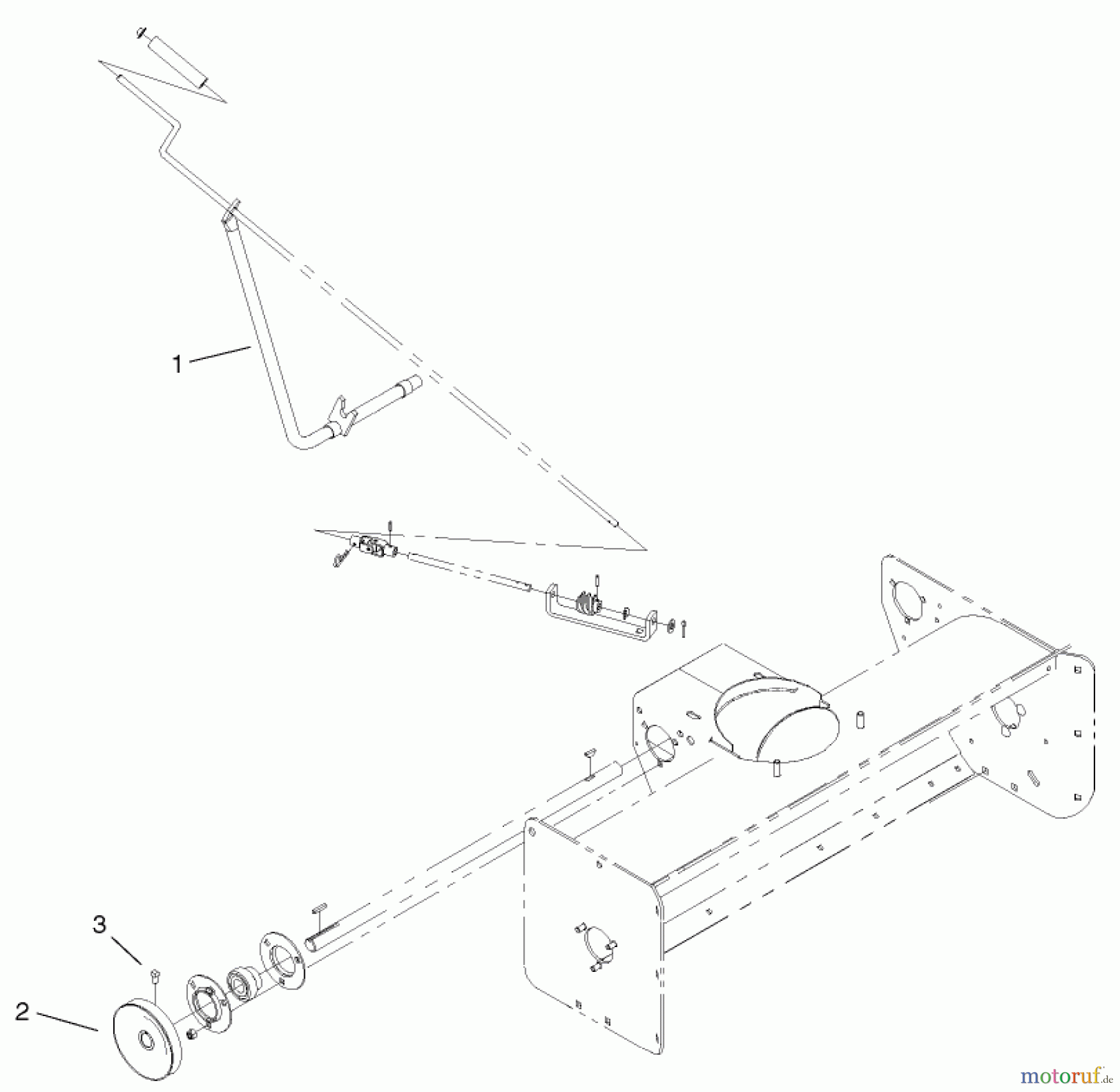  Toro Neu Accessories, Snow 105-1503 - Toro Adapter Kit, 2001 and Earlier 42