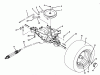 Toro 70141 (12-32) - 12-32 Rear Engine Rider, 1995 (59000001-59999999) Ersatzteile REAR AXLE ASSEMBLY