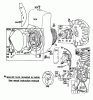 Toro 03104 - 58" Professional, 1976 (6000001-6999999) Listas de piezas de repuesto y dibujos ENGINE BRIGGS & STRATTON MODEL NO. 130232 TYPE NO. 0497-01 #2