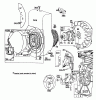 Toro 03108 - 58" Professional, 1982 (2000001-2999999) Pièces détachées ENGINE BRIGGS & STRATTON MODEL NO. 130282-1123-01