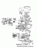 Toro 16287 - Whirlwind II Lawnmower, 1977 (7000001-7999999) Ersatzteile ENGINE BRIGGS & STRATTON MODEL 92908-1735-01 FOR 21" HAND PROPELLED MODEL 16155