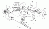Toro 16165C - Lawnmower, 1986 (6000001-6999999) Ersatzteile HOUSING ASSEMBLY