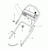 Toro 16202C - Lawnmower, 1988 (8000001-8999999) Ersatzteile HANDLE ASSEMBLY