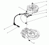 Toro 16212C - Lawnmower, 1987 (7000001-7999999) Ersatzteile IGNITION ASSEMBLY (MODEL NO. 47PG6)