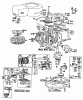 Toro 16360 - Whirlwind, 1979 (9000001-9999999) Ersatzteile ENGINE BRIGGS & STRATTON MODEL 92908-1931-04 FOR 21" HAND PROPELLED MODEL 16370