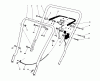Toro 16575 - Lawnmower, 1984 (4000001-4999999) Ersatzteile HANDLE ASSEMBLY