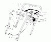 Toro 16575 - Lawnmower, 1988 (8012679-8999999) Ersatzteile HANDLE ASSEMBLY