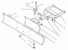 Toro 79351 - 50" Mid-Mount Blade, 1994 (4900001-4999999) Pièces détachées BLADE ASSEMBLY