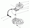 Toro 16585 - Lawnmower, 1991 (1000001-1999999) Ersatzteile IGNITION ASSEMBLY (MODEL NO. 47PL0-1)
