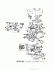 Toro 16655 - Lawnmower, 1977 (7000001-7999999) Ersatzteile ENGINE BRIGGS & STRATTON MODEL 92908-1747-01