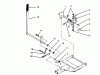 Toro 79351 - 50" Mid-Mount Blade, 1996 (6900001-6999999) Pièces détachées LIFT LINKAGE ASSEMBLY