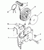 Toro 16771 - Lawnmower, 1983 (3000001-3999999) Ersatzteile STARTER ASSEMBLY NO. 590532