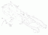 Toro 79355 - 48" Snow/Dozer Blade, 5xi Garden Tractor, 2000 (200000001-200999999) Pièces détachées MOUNTING ASSEMBLY