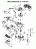 Toro 16793 - Lawnmower, 1988 (8000001-8999999) Ersatzteile ENGINE TECUMSEH MODEL NO. TNT 100-10097F