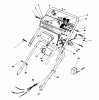 Toro 16793 - Lawnmower, 1988 (8000001-8999999) Ersatzteile HANDLE ASSEMBLY