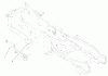 Toro 79355 - 48" Snow/Dozer Blade, 5xi Garden Tractor, 2007 (270000001-270999999) Pièces détachées MOUNTING ASSEMBLY