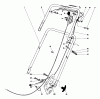 Toro 16890 - Lawnmower, 1982 (2000001-2999999) Ersatzteile HANDLE ASSEMBLY (MODEL NO. 16890)
